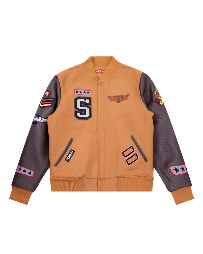 Supreme Tiger Varsity Jacket Brown