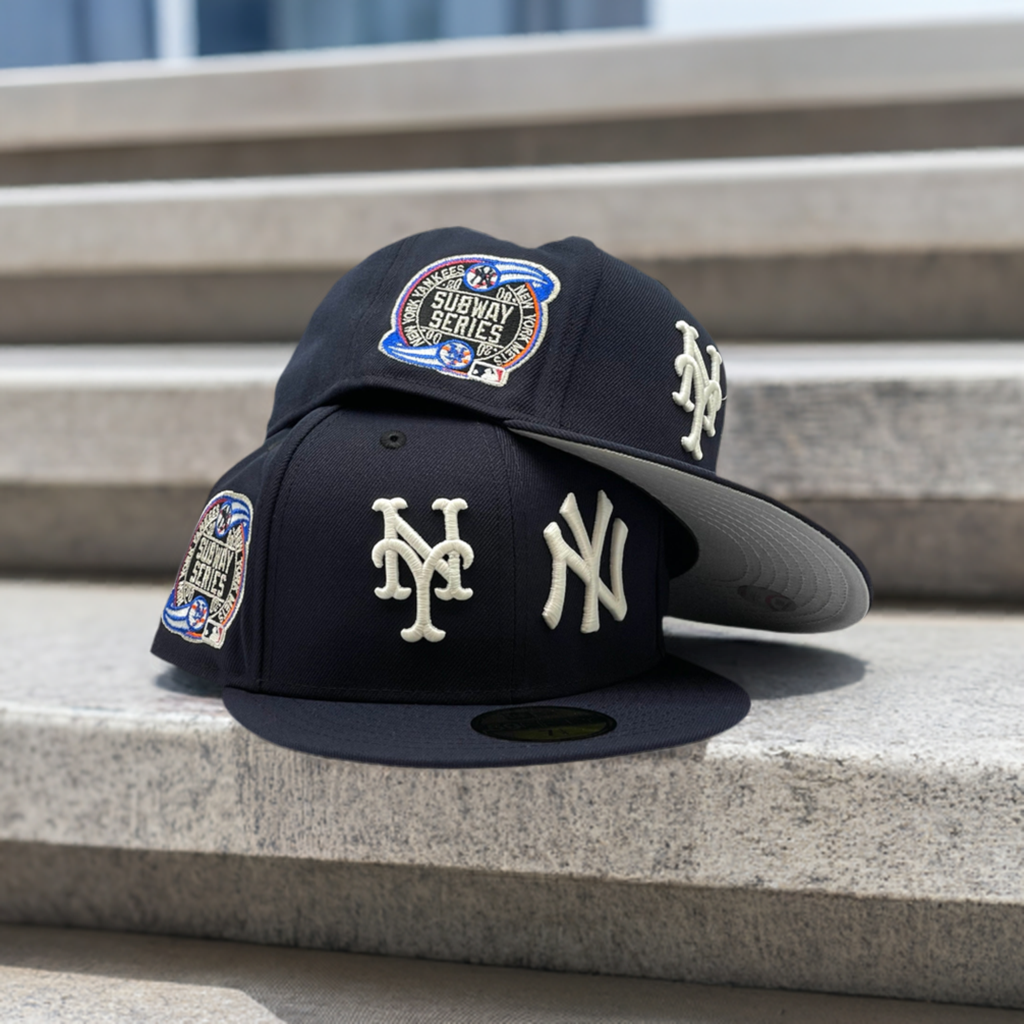 Subway Series Ny Mets Fitted Hats Ny Mets Ny Yankees Hat New York