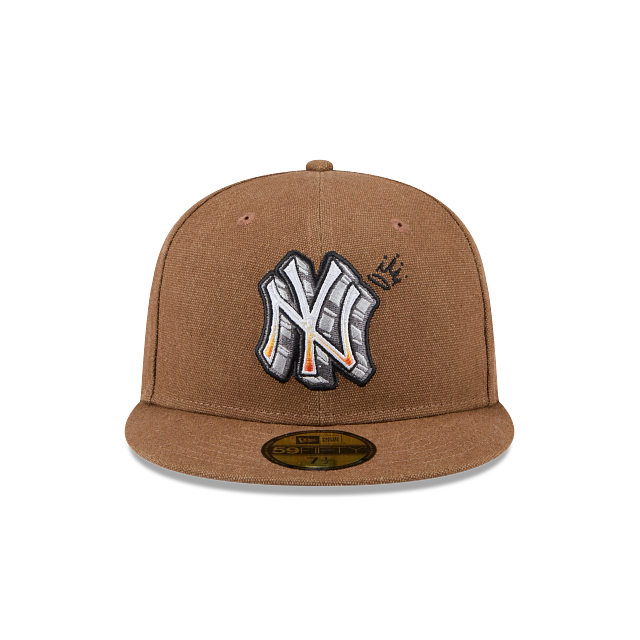 New York Yankees Logo Scribble New Era 59FIFTY Lifestyle Fitted